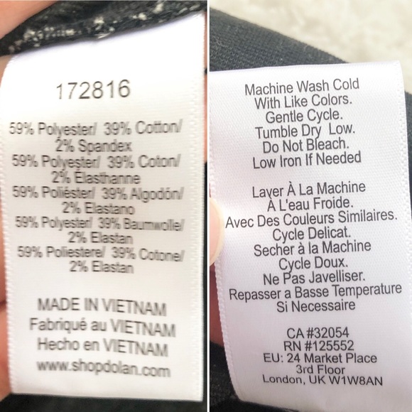 Anthro. Dolan | Callan Ruffled Houndstooth Top NWT - Picture 14 of 16